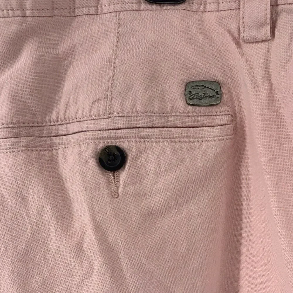 Bob Timberlake Light Pink Flat Front Shorts Sz 40